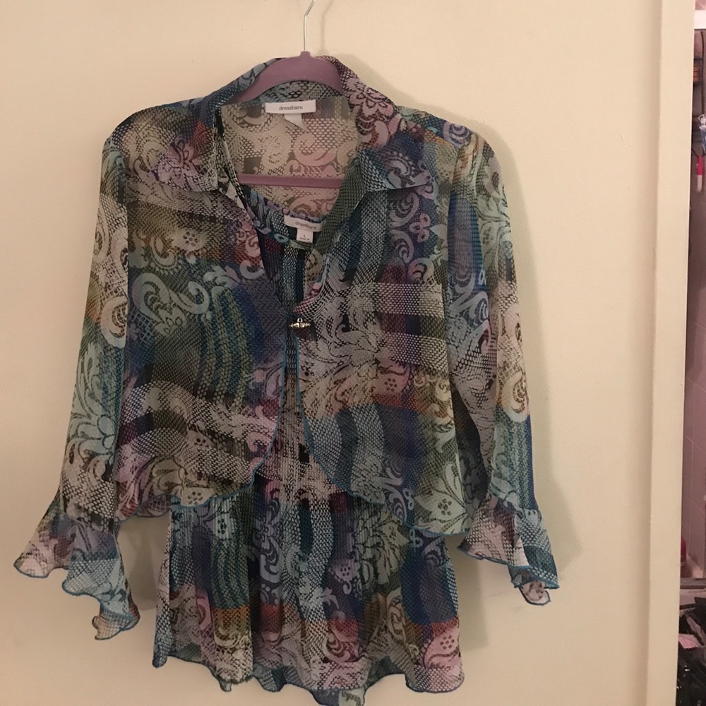 Two piece blouse