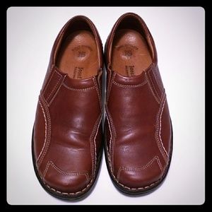 Josef Seibel  EU 38. Brick Brown slip-on Loafer