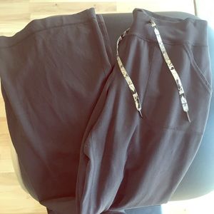 Lulu Brown Pants with Detailed Drawstrings