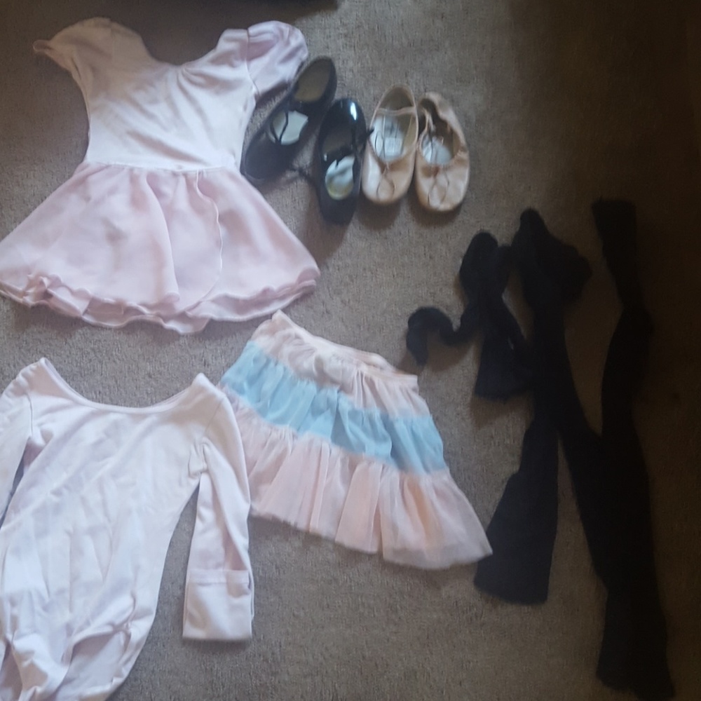 Girls ballet and tap stuff