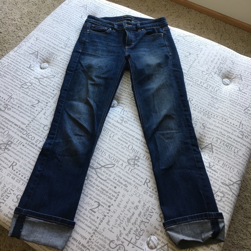 Whit House Black Market capri jeans