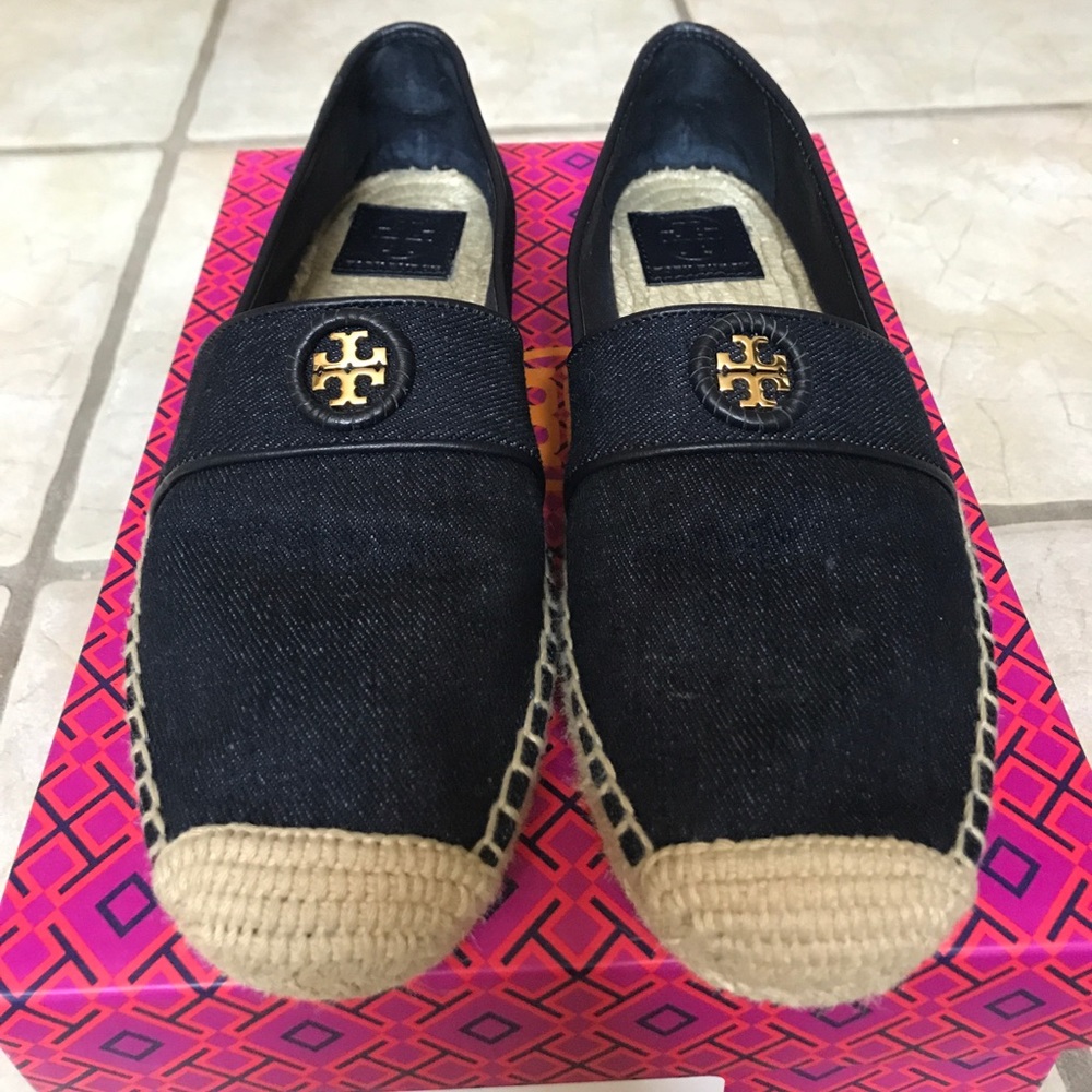 Tory Burch flat espadrilles.