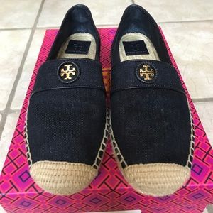 Tory Burch flat espadrilles.