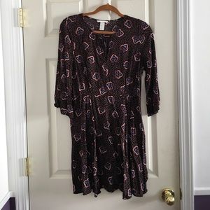 Printed H&M Casual Dress