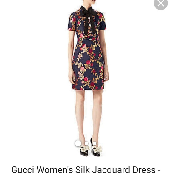 Gucci Red Silk dress - Picture 5 of 7