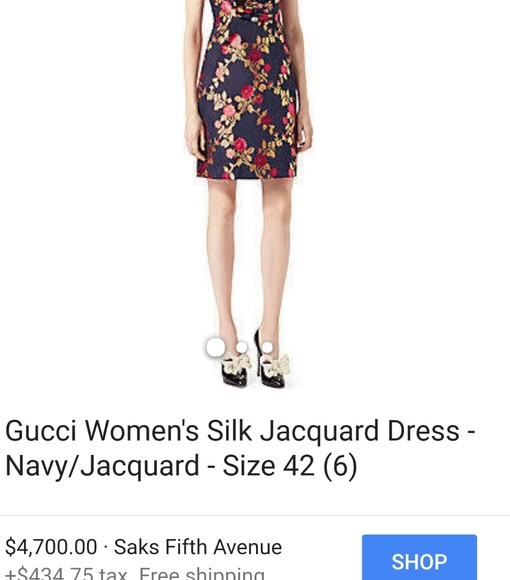 Gucci Red Silk dress - Picture 6 of 7