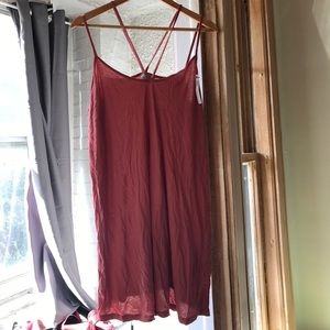 Strappy shoulder dress Strappy shoulder dress