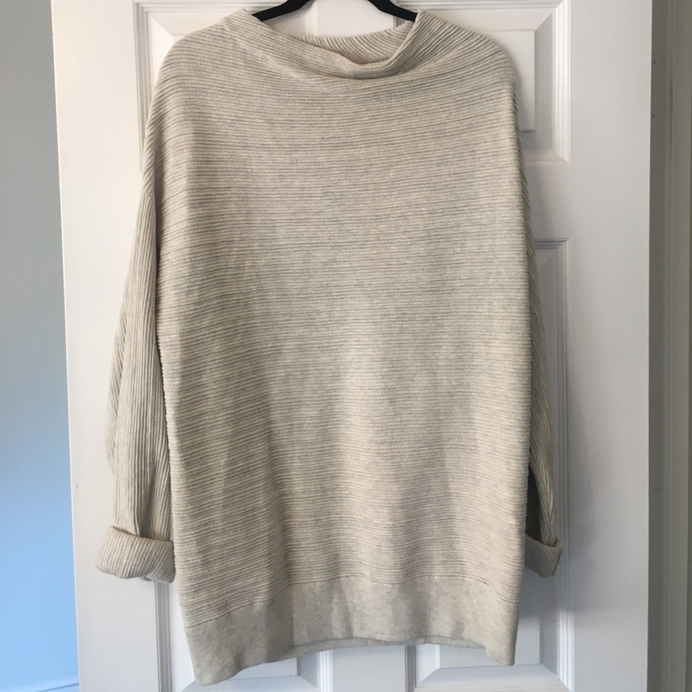 Oversized high neck sweater