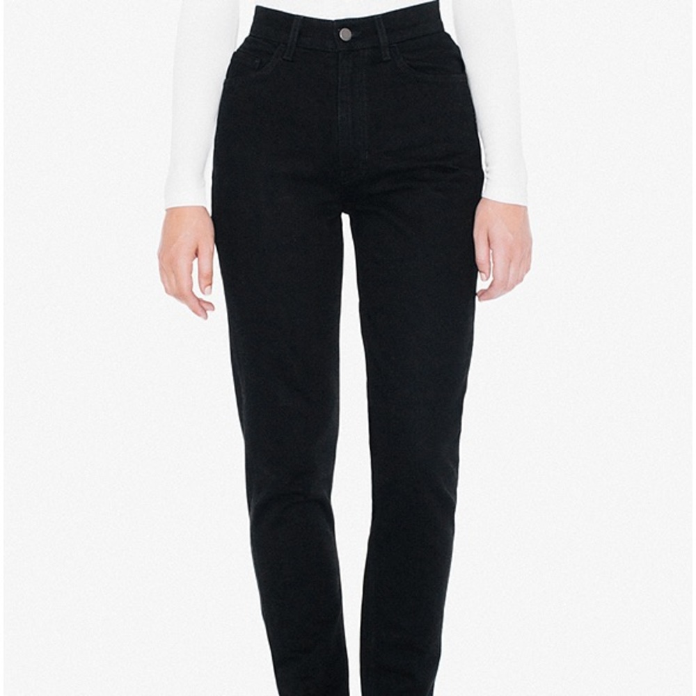American Apparel High Waisted Jeans