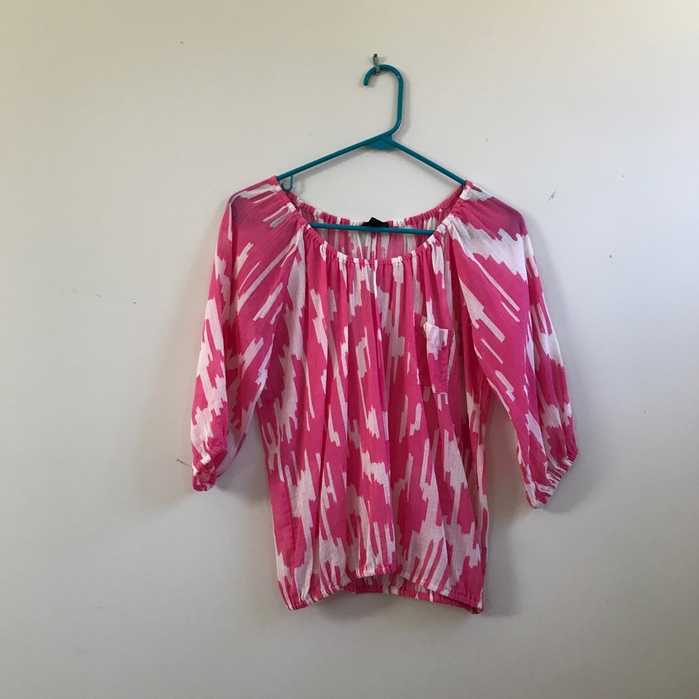 Jcrew Patterned Blouse