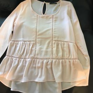 High/ low top! Pale pink