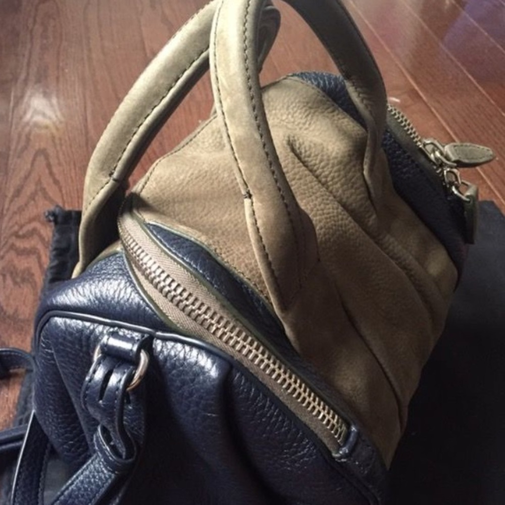 ALEXANDER WANG ROCKIE IN NUBUCK BAG