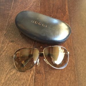Gucci aviator sunglasses