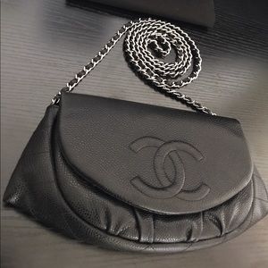 SOLD- Authentic Chanel Half Moon WOC