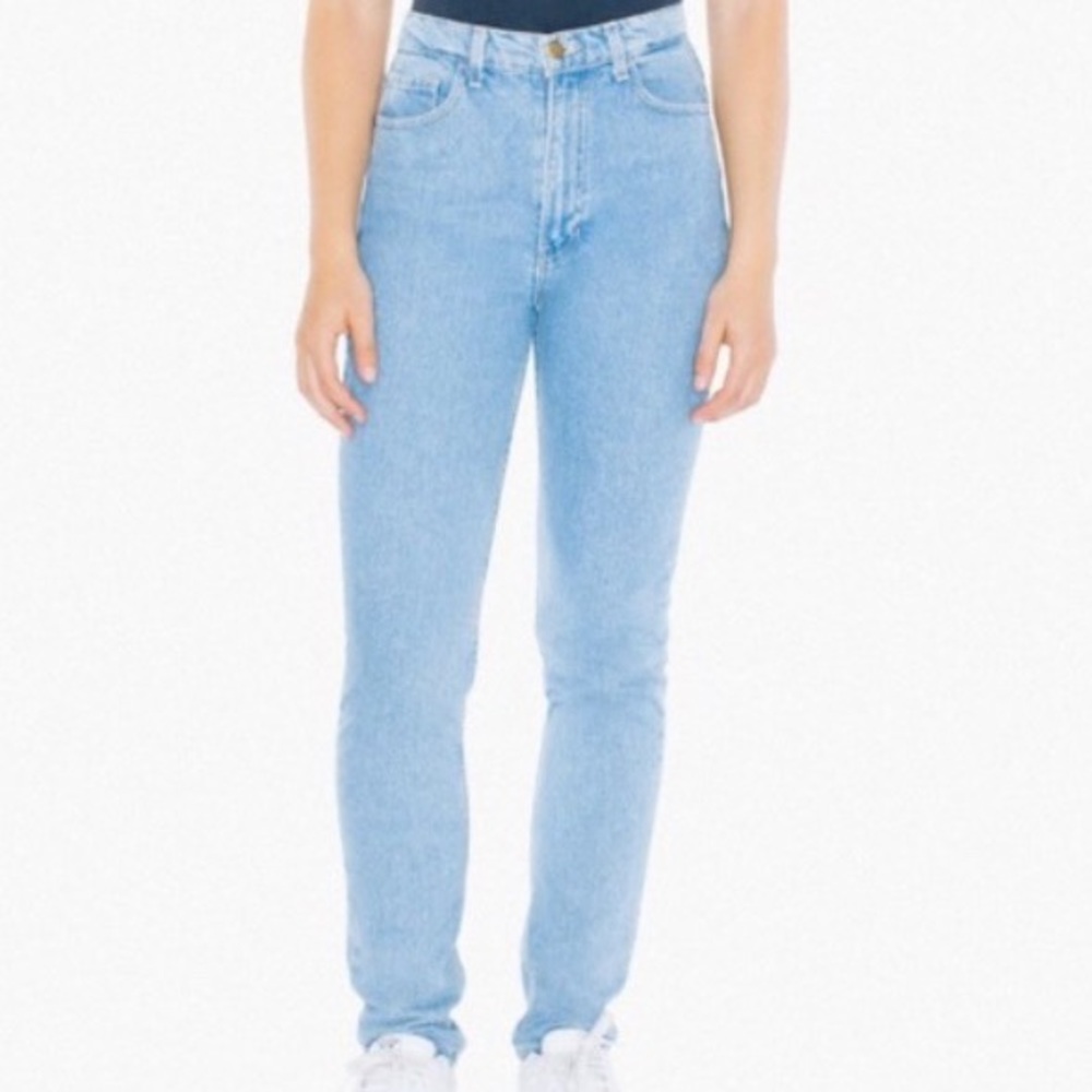 American Apparel High Waist Jeans