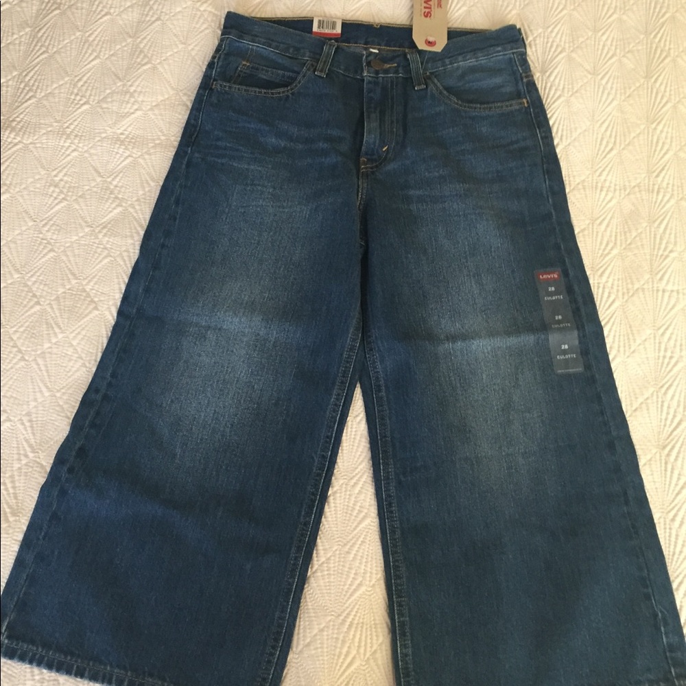 NWT Levi's Culottes! Super cute!