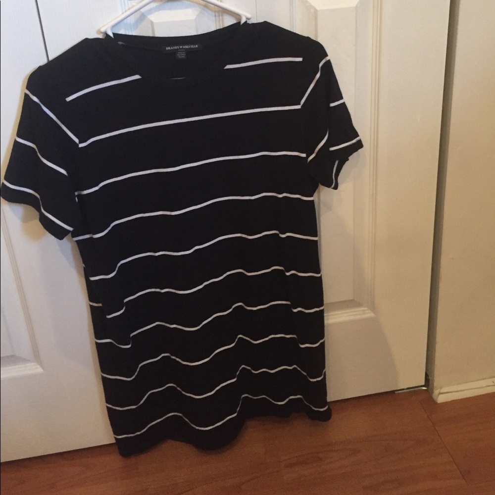 Brandy Melville Striped T-Shirt Dress