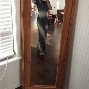 Black and white stripped maxi dress! Black and white stripped maxi dress!