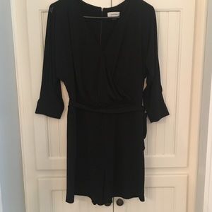 Calvin Klein Black Romper
