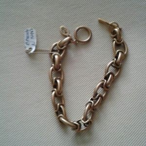 Vintage Premier Design Loops   goldtone bracelet
