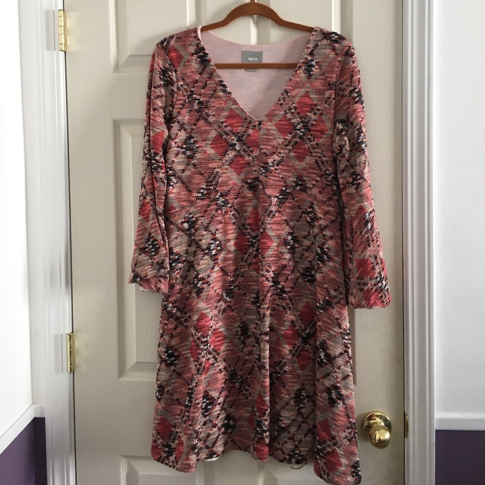 Plaid Sweater Dress