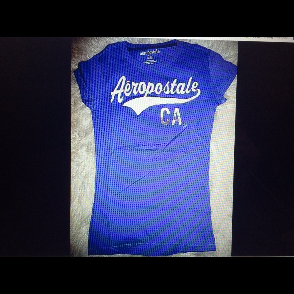 Aeropostale Purple T-shirt Juniors Med Brand New!