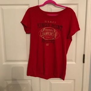 Classic lounge football tee