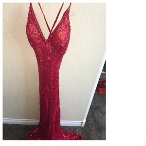 Scala Red Gown
