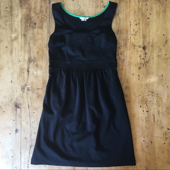 Boden Dresses & Skirts - Boden // Black Ponte Knit Sleeveless Shift Dress