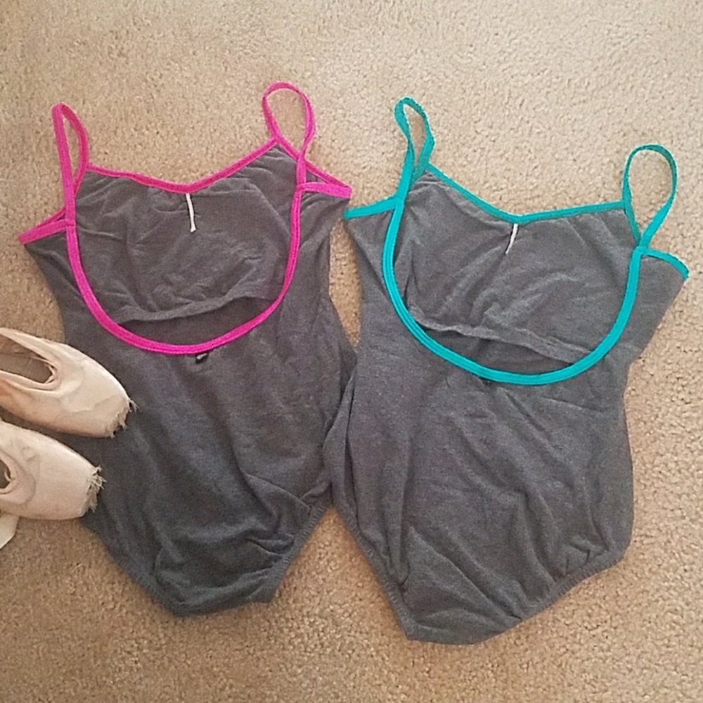 Pink Ballet Leotard - Picture 2 of 6