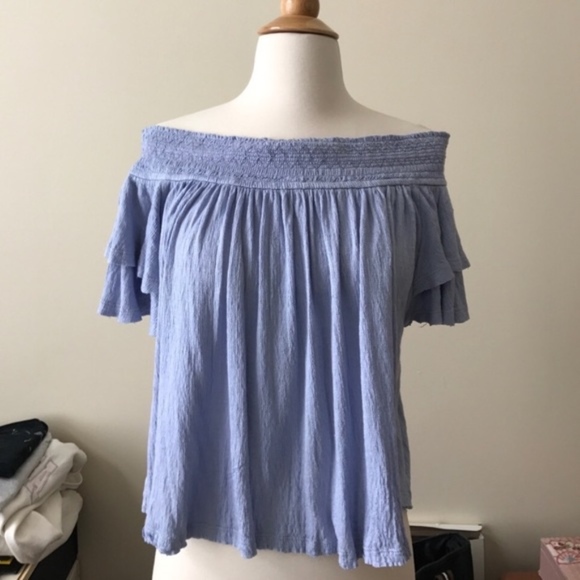 NWT FREE PEOPLE Santorini off the shoulder - Picture 8 of 8