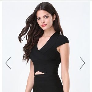 Bebe crop top