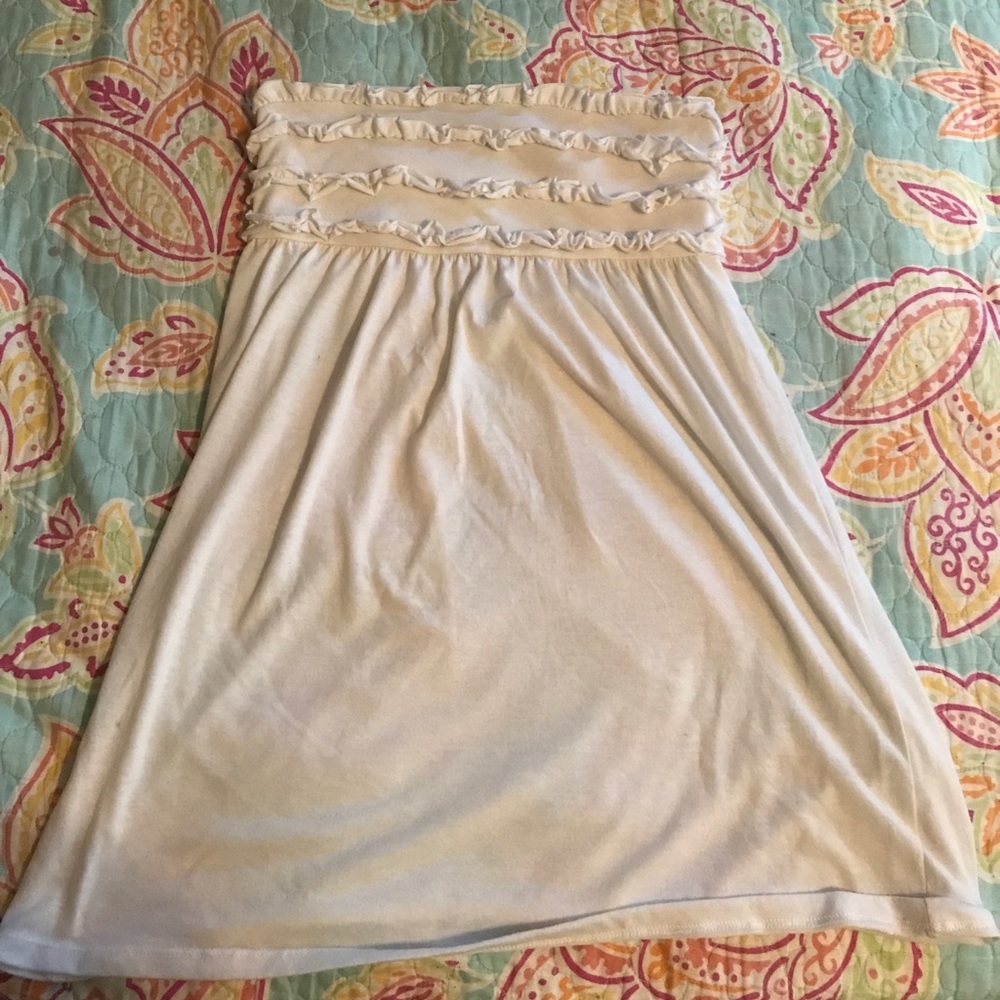 White Beach Coverup/ Dress