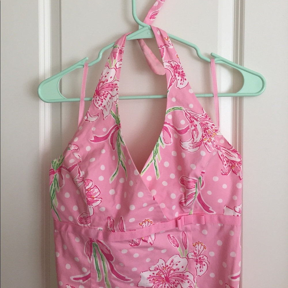 Lilly Pulitzer halter dress - Picture 2 of 4