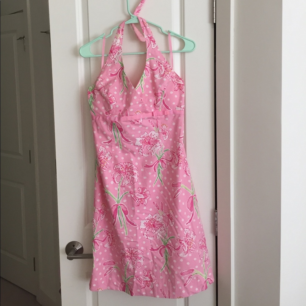 Lilly Pulitzer halter dress - Picture 1 of 4