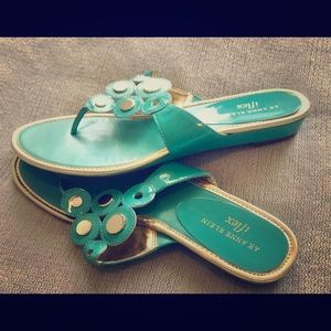 Anne Klein Shoes - AK Anne Klein I flex slide wedged sandals Anne Klein Shoes - AK Anne Klein I flex slide wedged sandals