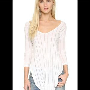 Free People Astoria White Tunic. Size XS.