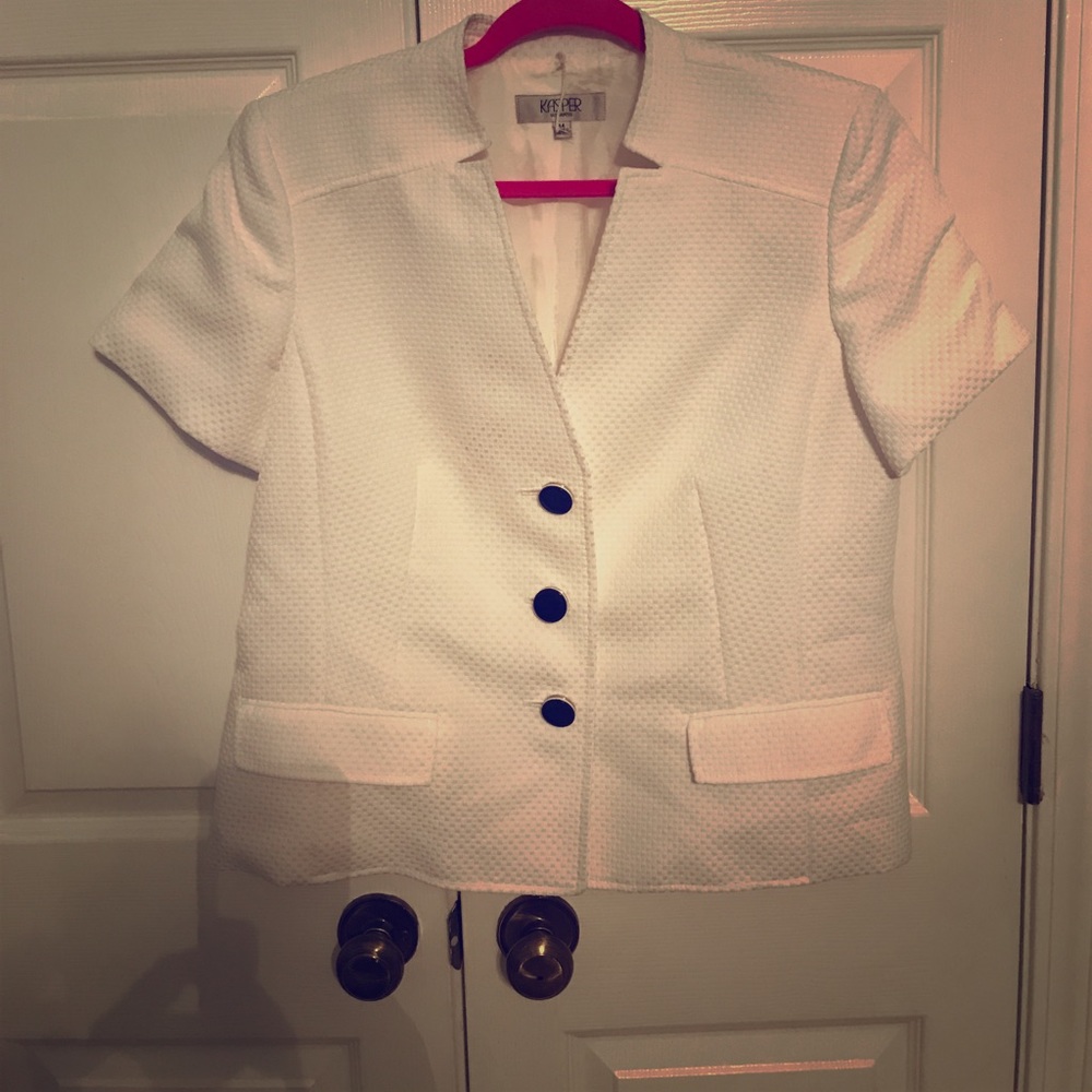 Short sleeve business jacket