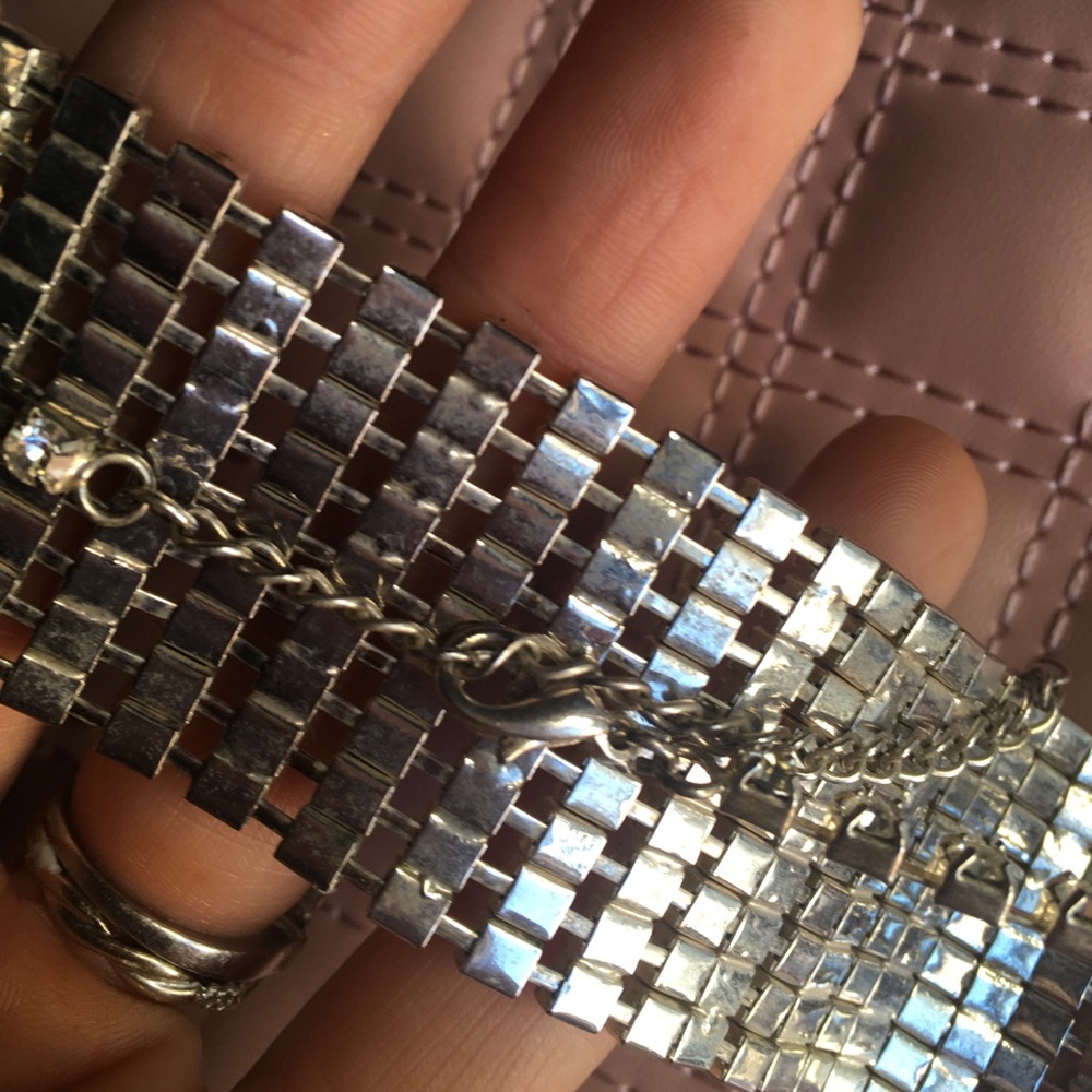 Crystal Rhinestone Choker Statement Necklace - image 5