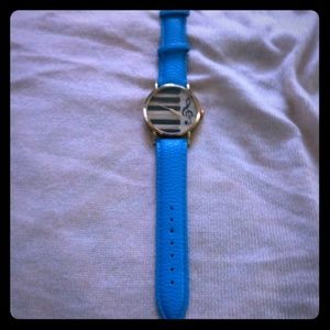 Leather Band Wrist Watch