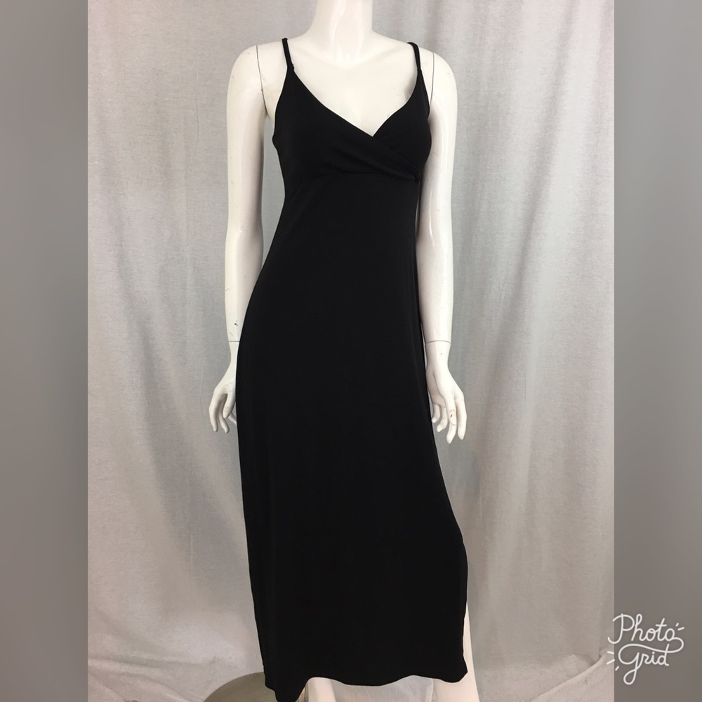 SOLD 🎒Large Gap Spaghetti Strap Maxi Slit Dress - Picture 8 of 8