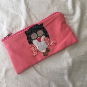 Owl Baggie to Carry Makeup, Money etc.