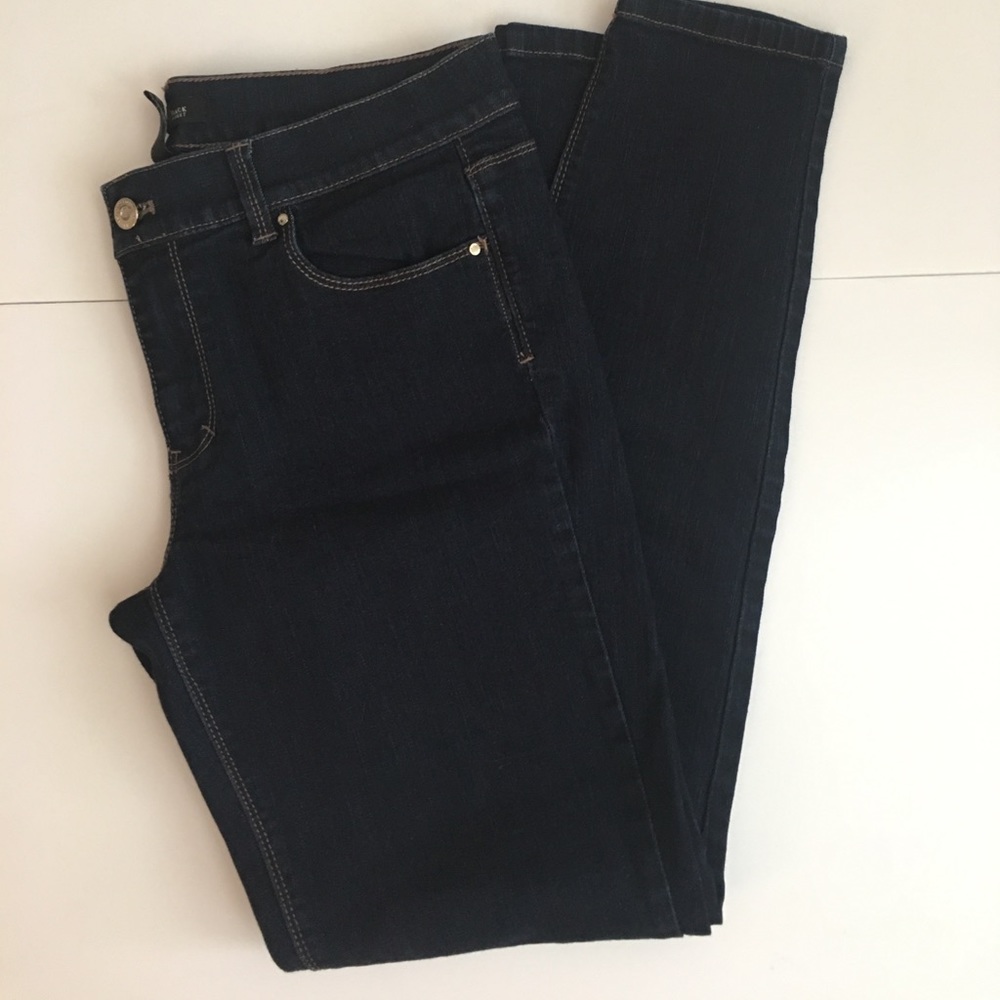 WHBM Dark Blue Skinny Leg Jeans