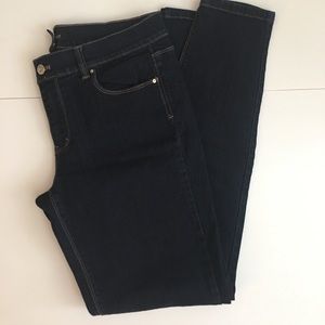 WHBM Dark Blue Skinny Leg Jeans