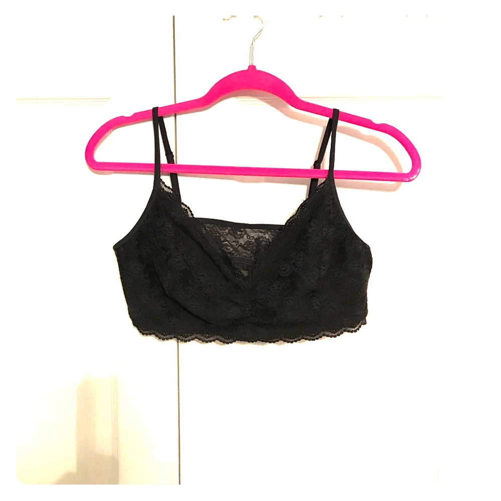 Dark gray bralette