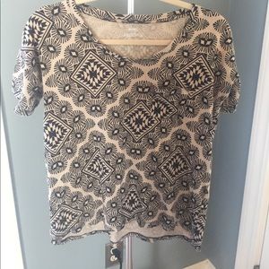 Boyfriend Aztec shirt
