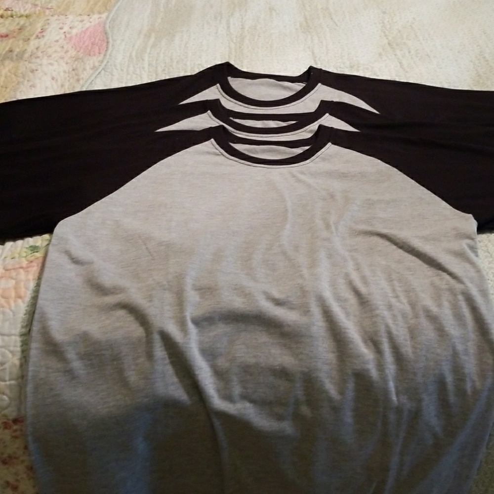 Baseball tees. 3 pack