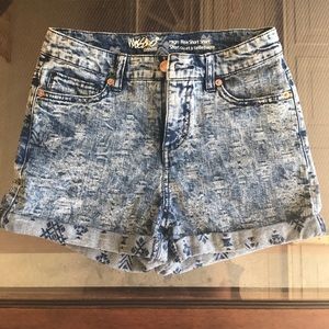 Mossimo Denim High Rise Jean Shorts