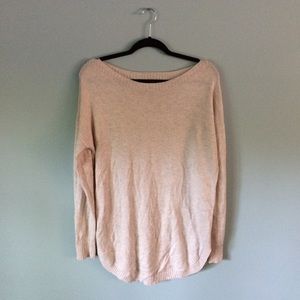 cream sweater