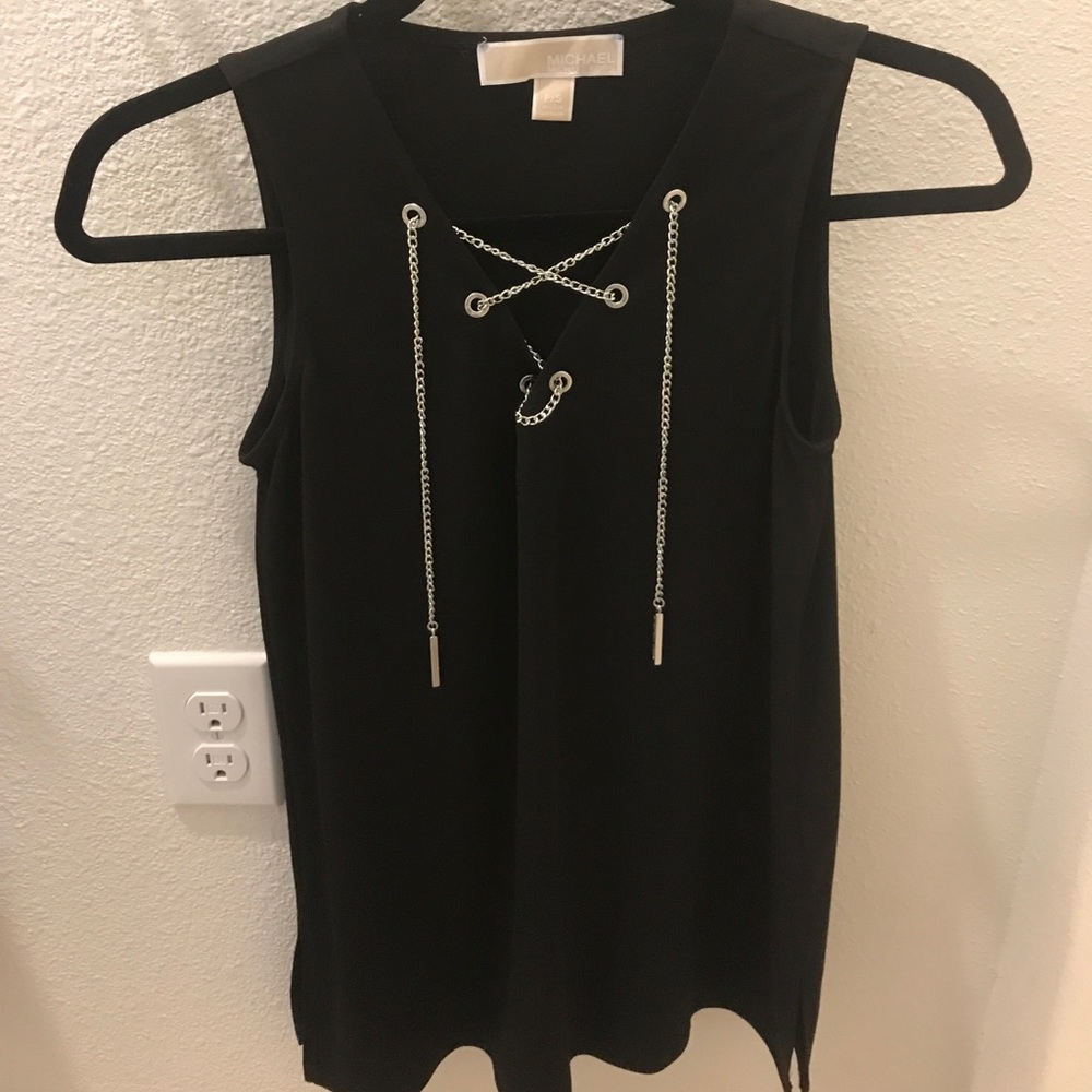 MK sleeveless top